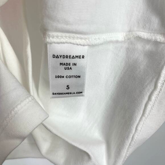 Daydreamer Across The Universe Weekend Tee Vintage White Small NWT - Picture 3 of 5